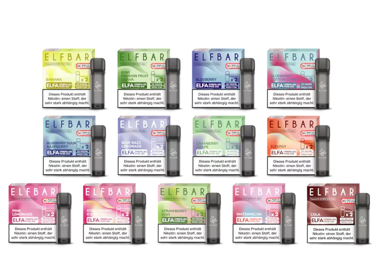 Entdecke das ELFA Elfbar Prefilled Pod System fr nur 8,90 Vibin Vape Entdecke das ELFA Elfbar Prefilled Pod System fr nur 8,90 Vibin Vape