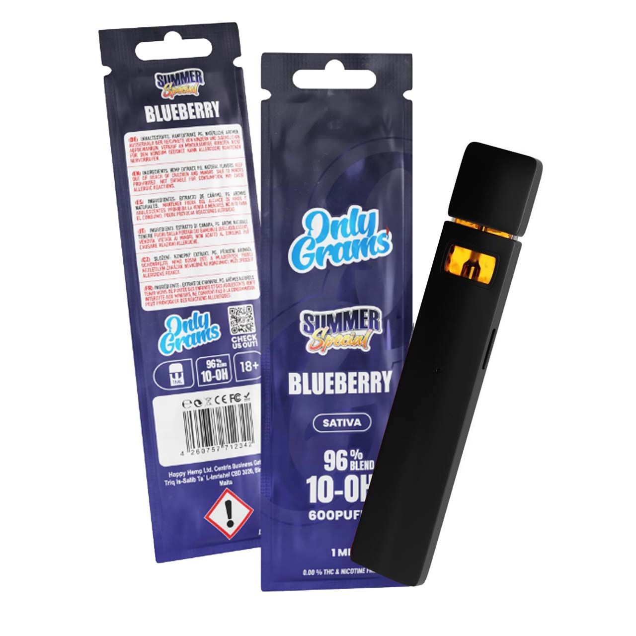 Only Grams 10-OH-Blend Vape - versch. Sorten 1ml