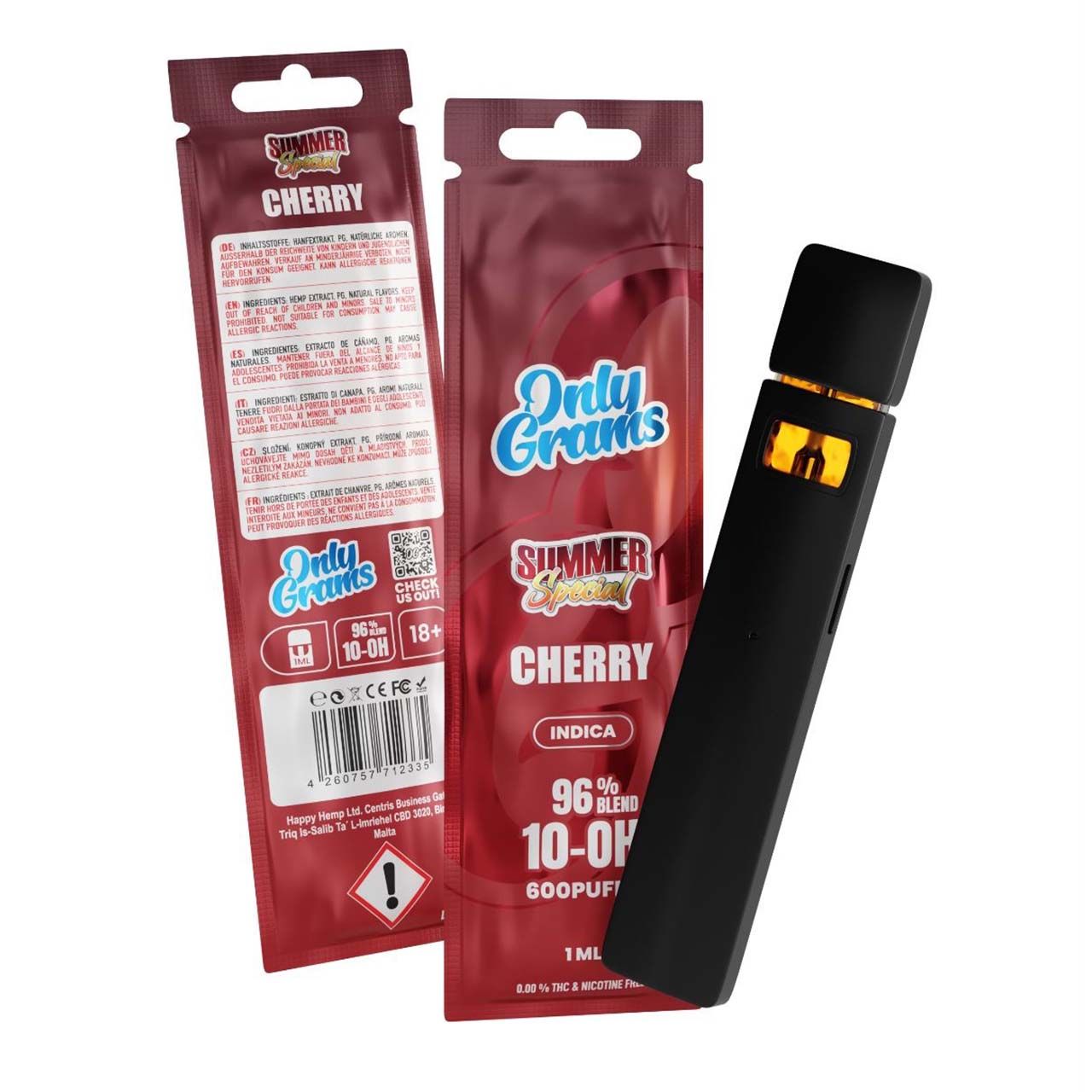 Only Grams 10-OH-Blend Vape - versch. Sorten 1ml Vibin Vape Only Grams 10-OH-Blend Vape - versch. Sorten 1ml Vibin Vape